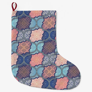 Grande Chaussette De Noël Quatrefoil