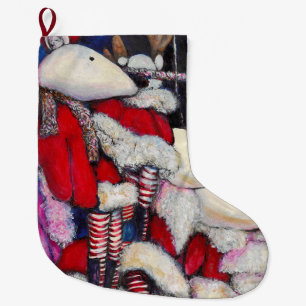 Grande Chaussette De Noël Réalité sur les vacances