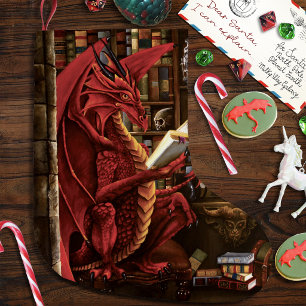Grande Chaussette De Noël Red Dragon Podcast Fantastique