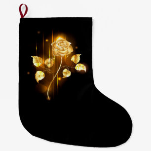 Grande Chaussette De Noël Rose d'or ( rose d'or )