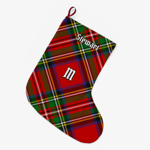 Grande Chaussette De Noël Royal Stewart Tartan