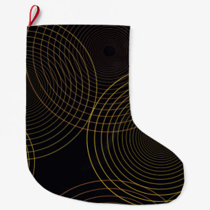 Grande Chaussette De Noël Simple, moderne, cool, tendance en fin de ligne ce