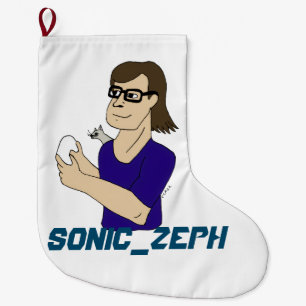 Grande Chaussette De Noël Sonic_Zeph