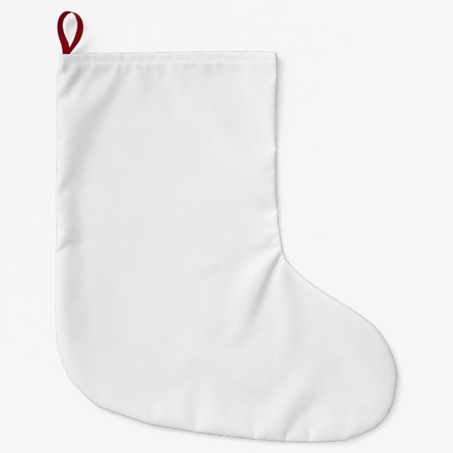 Grande Chaussette De Noël Stockage de Noël (Devant)