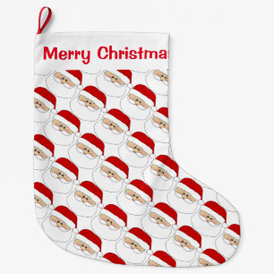 Grande Chaussette De Noël Stockage de Noël/Père Noël