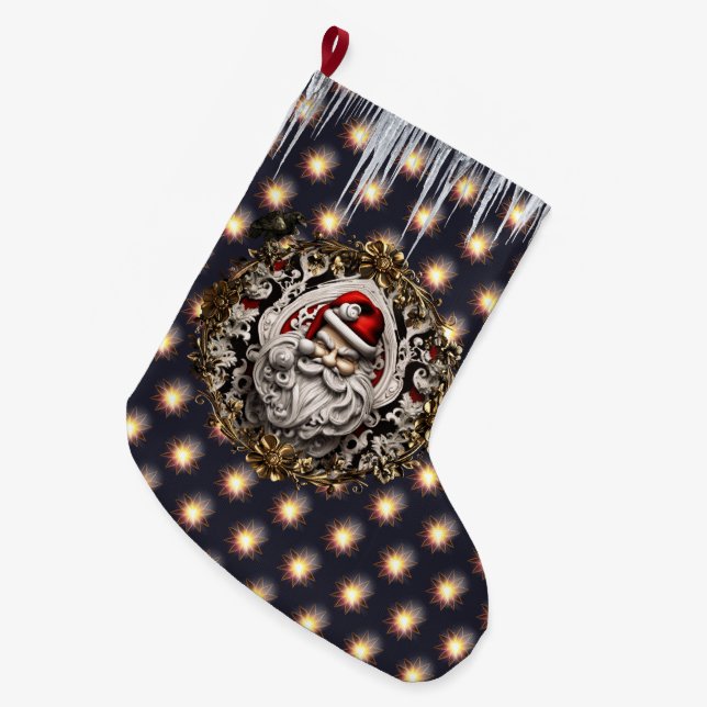 Grande Chaussette De Noël Stockage WHIMSIGOTH (Devant (Accrochage))