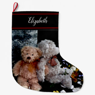Grande Chaussette De Noël Teddy Bear Buddies