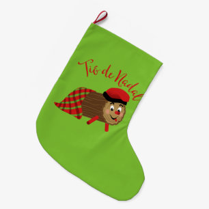 Grande Chaussette De Noël Tio De Nadal Noël Stocker