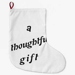 Grande Chaussette De Noël Un cadeau réfléchi Quirky Pun Cadeau Amis Humour
