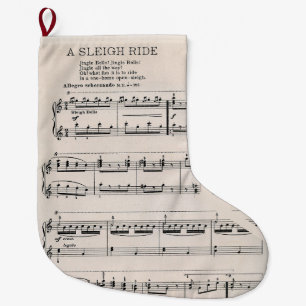Grande Chaussette De Noël Un Sleigh Ride Version Vintage Jingle Bells Musiqu