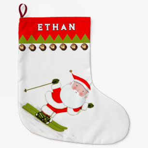 Grande Chaussette De Noël Vacances de ski