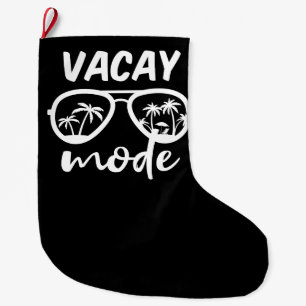 Grande Chaussette De Noël Vacay Mode II - Vacances en famille