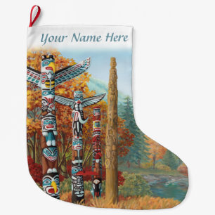 Grande Chaussette De Noël Vancouver Stocking Vancouver Christmas Stocking