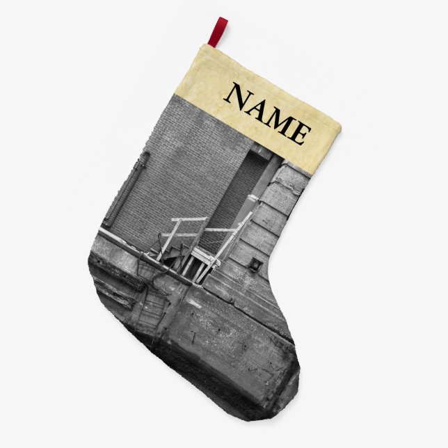Grande Chaussette De Noël Ville - Chicago, IL - Échec (Devant (Accrochage))
