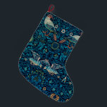 Grande Chaussette De Noël Vintage Christmas, William Morris<br><div class="desc">Un super chic vintage William Morris plein de Noël. Éloignez-vous de la foule avec ce design unique.</div>