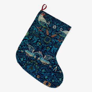 Grande Chaussette De Noël Vintage Christmas, William Morris