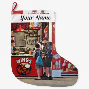 Grande Chaussette De Noël Wildwood NJ – Stand de nourriture