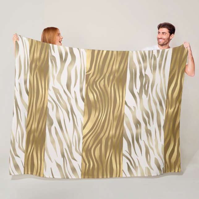 Grande couverture en polaire Poster de animal sati (En situation)
