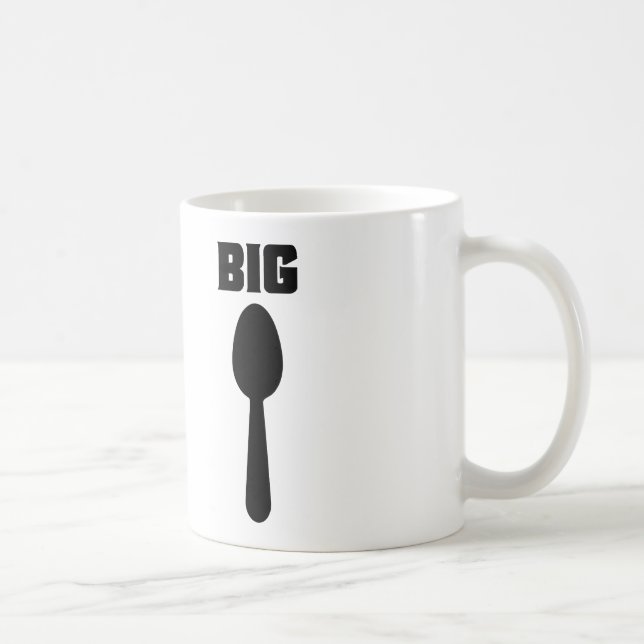 GRANDE CUILLÈRE PEU DE TASSE DE CAFÉ DE CUILLÈRE (Droite)