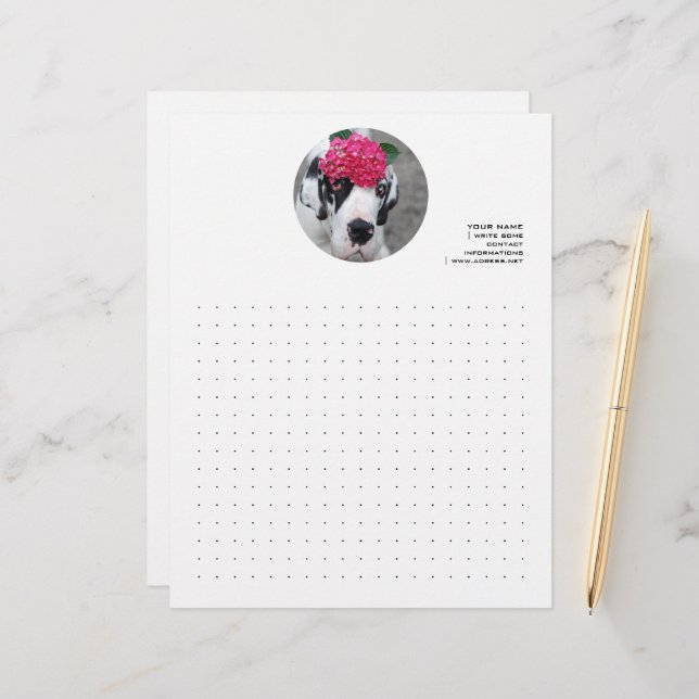 Grande Danse personnalisée (Devant/Arrière en situation)