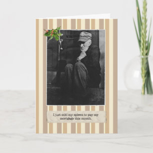 Grande Dépression Carte de vacances Spleen