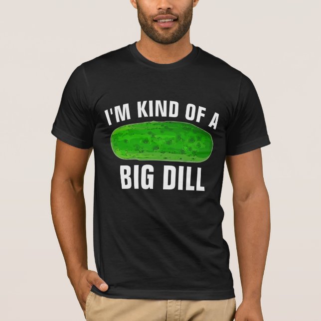 GRANDE DILL PICKLE FUNNY T-SHIRTS (Devant)