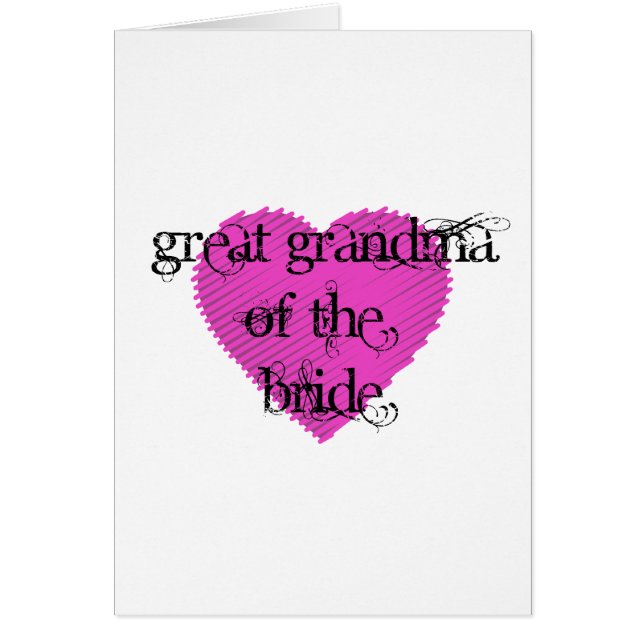 Grande grand-mère de l'épouse (Devant)