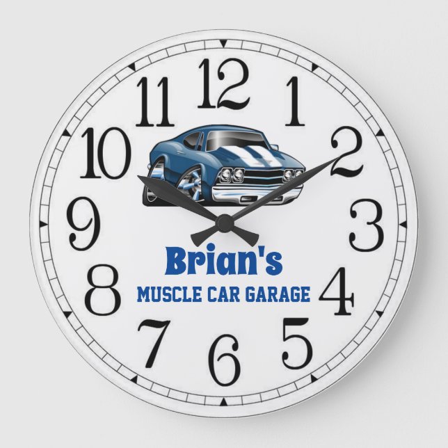 Grande horloge de Brian's 69 Muscle Car (Recto)