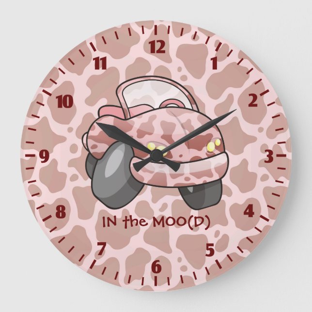 Grande horloge de la voiture Moo (Recto)