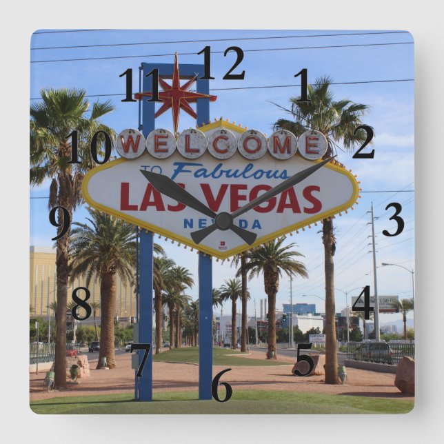 Grande horloge murale de Las Vegas! (Recto)