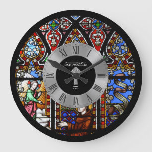 Grande Horloge Ronde 15e anniversaire de l'Ordination Couture de verre