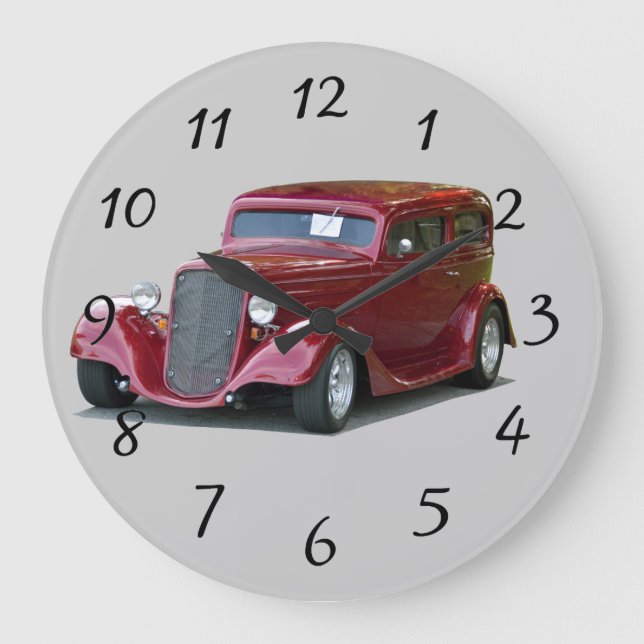 Grande Horloge Ronde 1934 Customized Coupe Hot Rod (Recto)