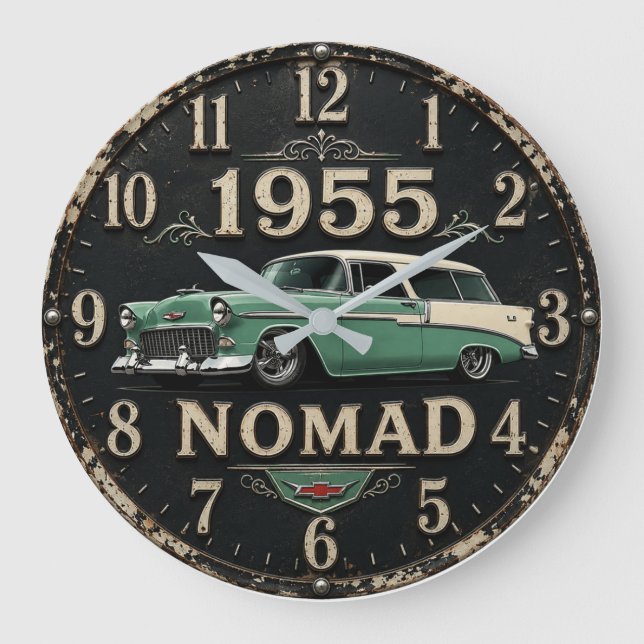 Grande Horloge Ronde 1955 Classic Car  (Recto)