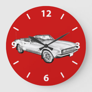 Grande Horloge Ronde 1967 Illustration de la voiture