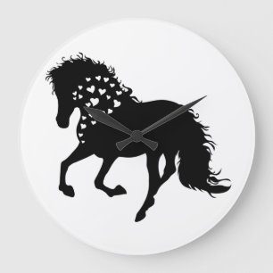 Grande Horloge Ronde 1- Chemise à cheval, Aiguille à cheval, Filles Che