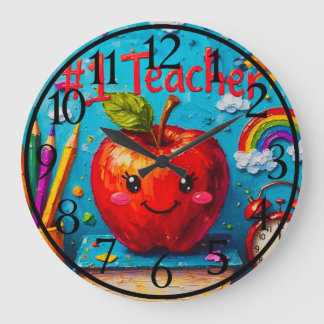 Grande Horloge Ronde #1 Illustration de l'appréciation de l'enseignant