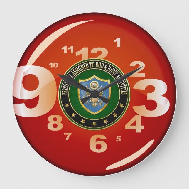 Grande Horloge Ronde [200] DOD & Activités conjointes CSIB Édition spéc (Recto)