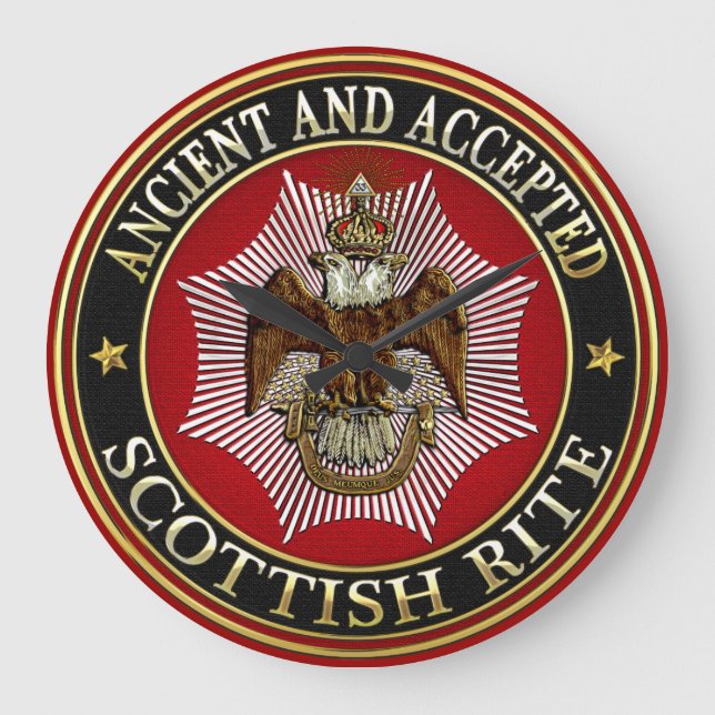 Grande Horloge Ronde [200] Scottish Rite Double-headed Eagle (Recto)