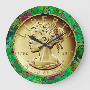 Grande Horloge Ronde  2017 American Liberty 225e anniversaire Gold Coin