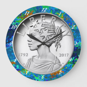 Grande Horloge Ronde  2017 American Liberty 225e anniversaire Silver 