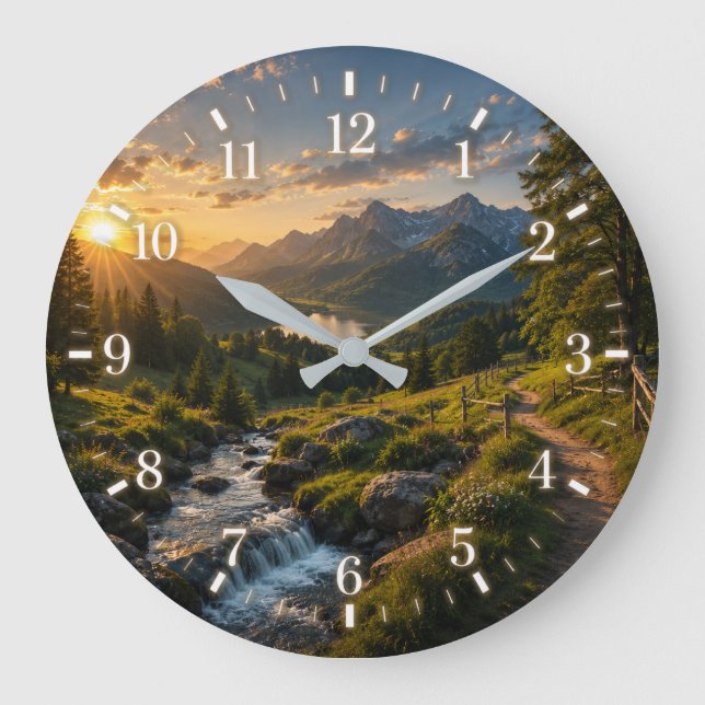 Grande Horloge Ronde 2026 Landscape Clock (Recto)