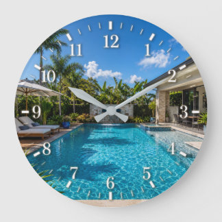 Grande Horloge Ronde 2026 Pool Clock