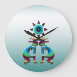 Grande Horloge Ronde 2 Kokopelli #41