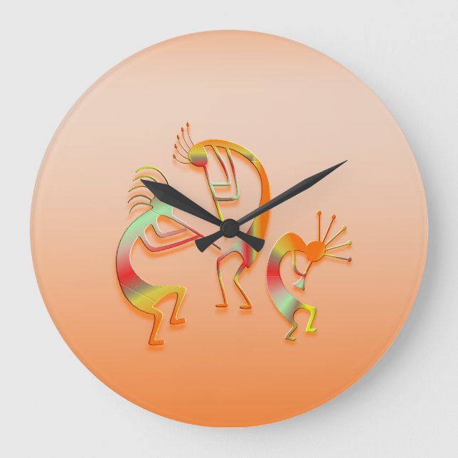 Grande Horloge Ronde 3 Kokopelli #51 (Recto)