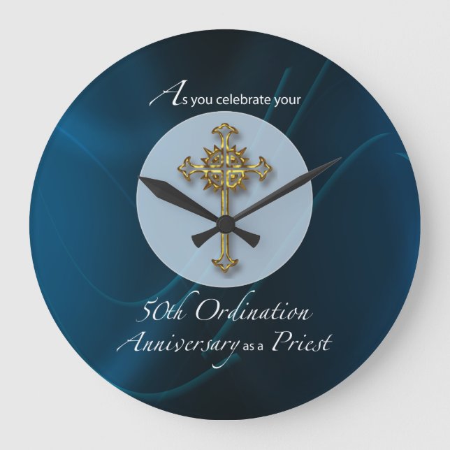Grande Horloge Ronde 50e anniversaire de l'ordination du prêtre (Recto)