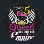 Grande Horloge Ronde 5 Bling Queen for Women Ladies Paparazzi<br><div class="desc">5 Bling Queen for Women Ladies Paparazzi</div>