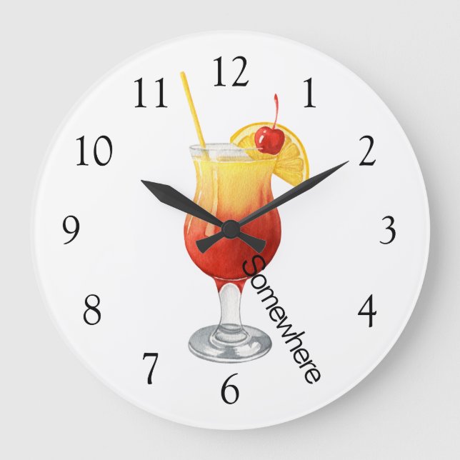 Grande Horloge Ronde 5 O'Clock Somewhere Daiquiri (Recto)