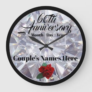 Grande Horloge Ronde 60th / Diamond Anniversary - Clock personnel