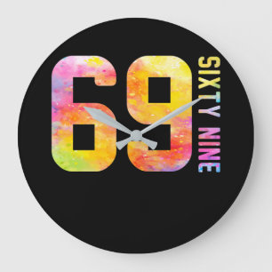 Grande Horloge Ronde 69 Ans Soixante-Neuf