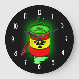 Grande Horloge Ronde A Barrel of Toxic Waste.